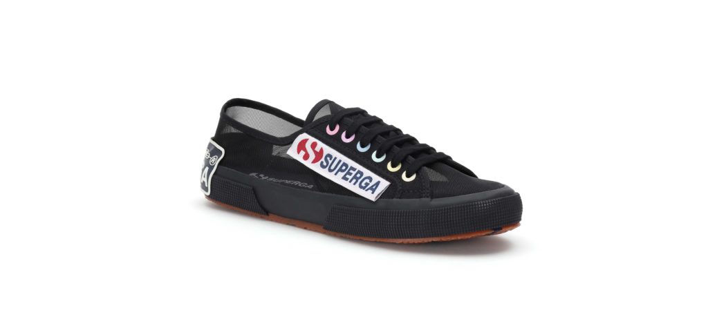 superga con merletto